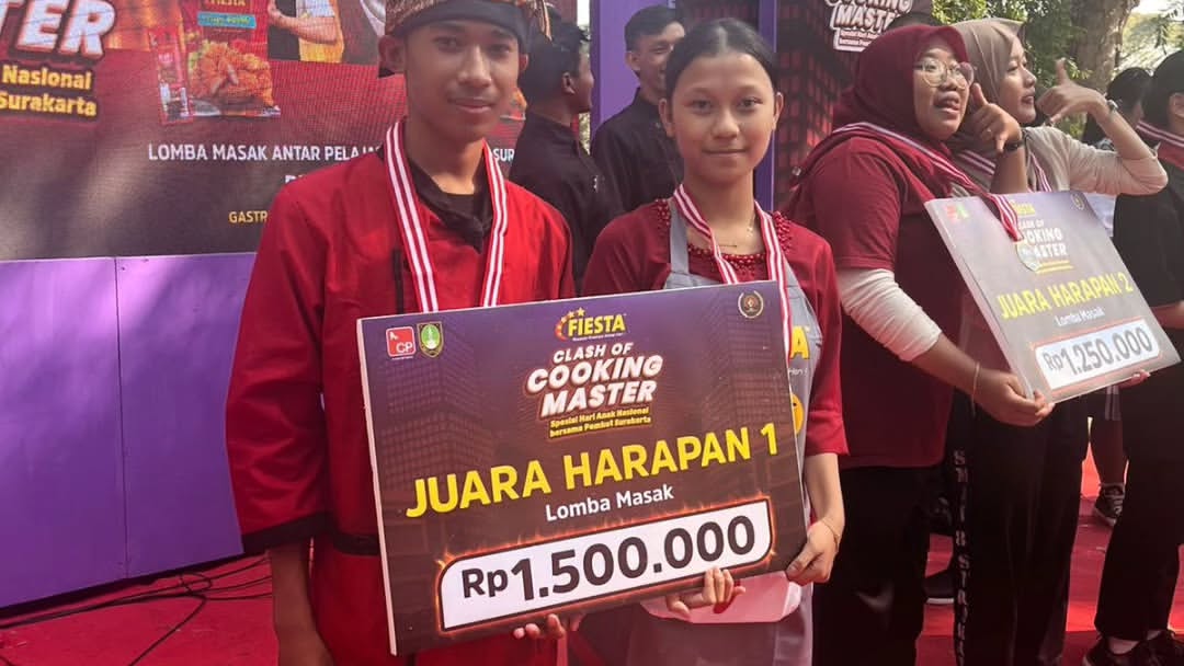 PUJI TUHAN, JUARA DI CLASH OF COOKING MASTER